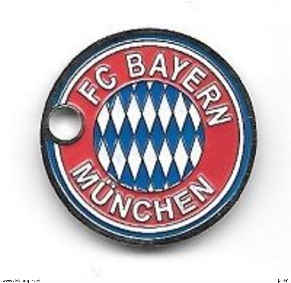 Jeton De Caddie  Allemand  Foot-ball  Club  F.C BAYERN  MUNCHEN  Verso  Marque  Boisson  Bière  PAULANER  Recto Verso - Trolley Token/Shopping Trolley Chip