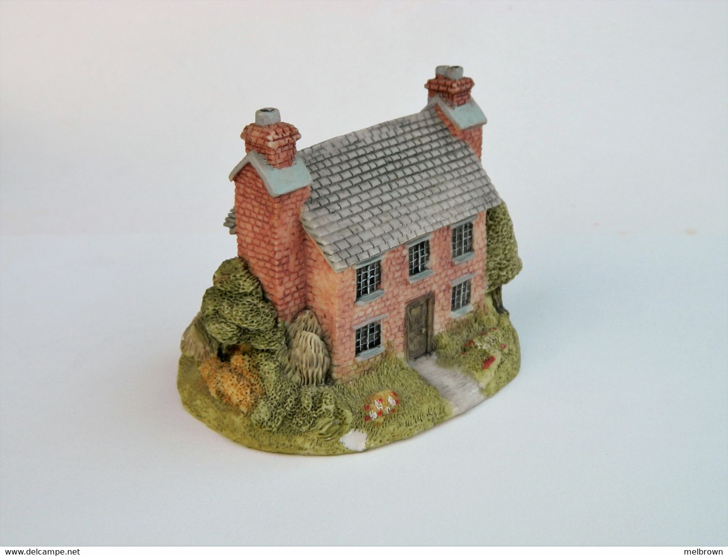 Vintage Georgian Cottage Collectible Ornament - Autres & Non Classés