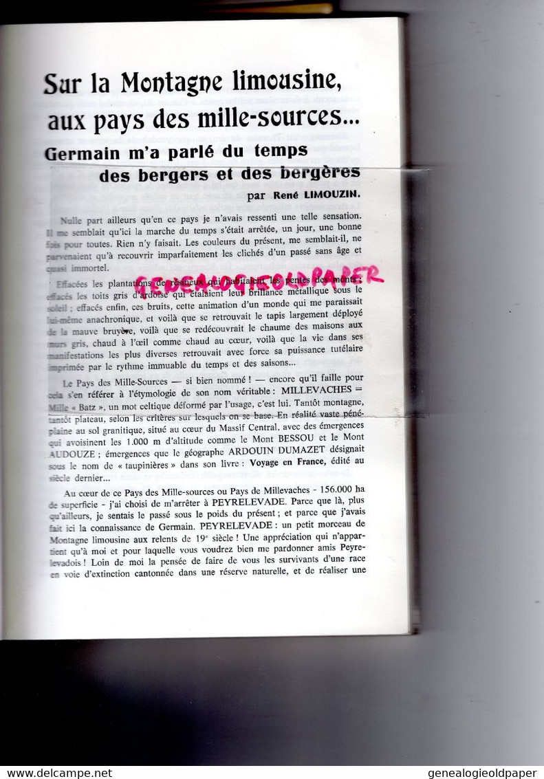 87- ST SAINT YRIEIX LA PERCHE- LEMOUZI N° 103- 1987-CROIX DE LESTARDS-LIMOGES-MONEDIERES-PEYRELEVADE-LE LONZAC-BOIN- - Limousin