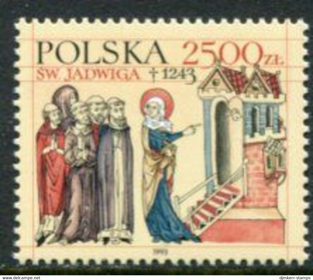 POLAND 1993 750th Anniversary Of St.Hedwig  MNH / **  Michel 3470 - Nuovi