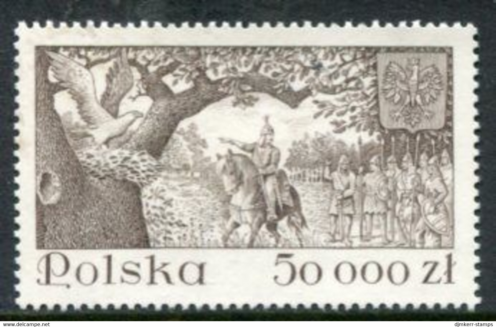 POLAND 1993 POLSKA Philatelic Exhibition Single Ex Block MNH / **  Michel 3449A - Unused Stamps