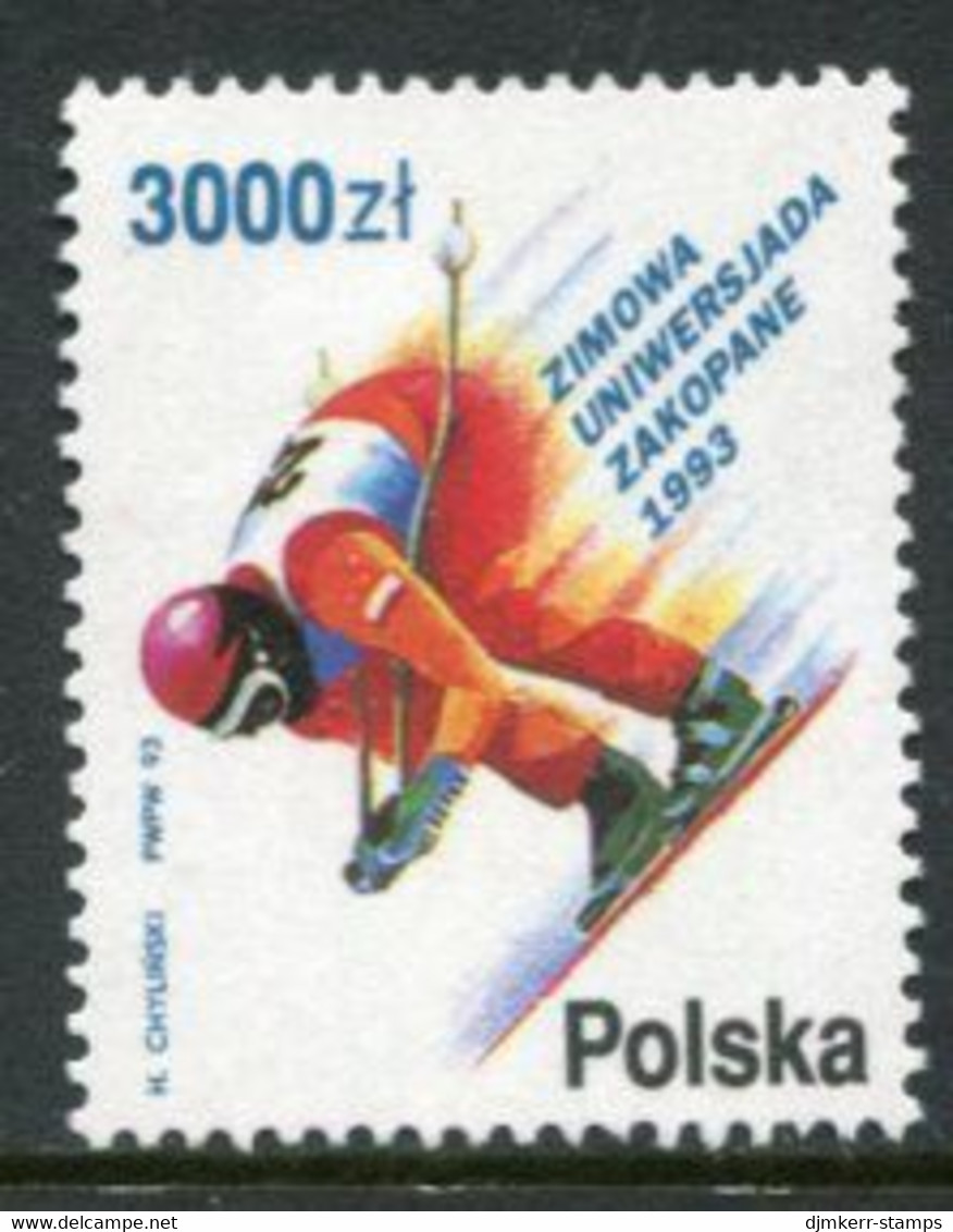 POLAND 1993 Winter Universiade MNH / **.  Michel 3431 - Nuevos