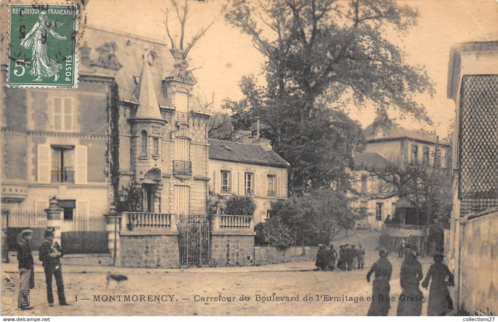 95-MONTMORENCY- CARREFOUR DU BOULEVARD DE L'ERMITAGE RUE GRETRY - Montmorency