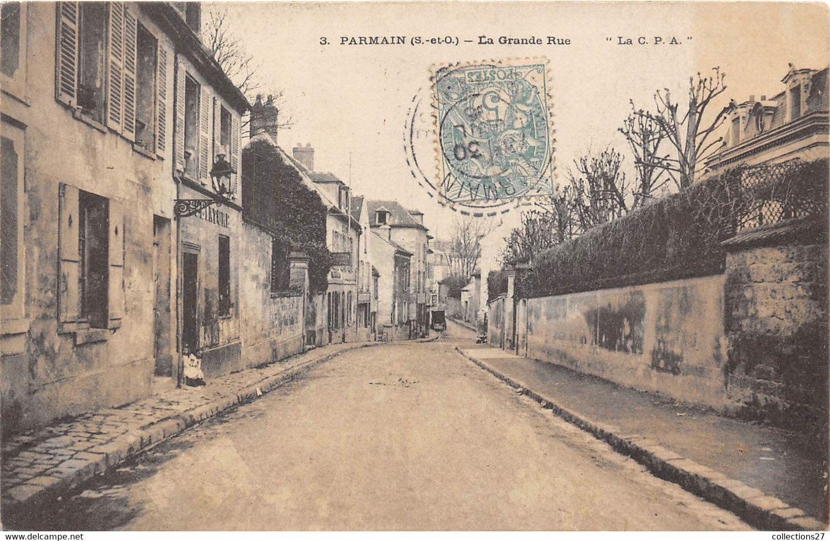 95-PARMAIN- LA GRANDE RUE - Parmain
