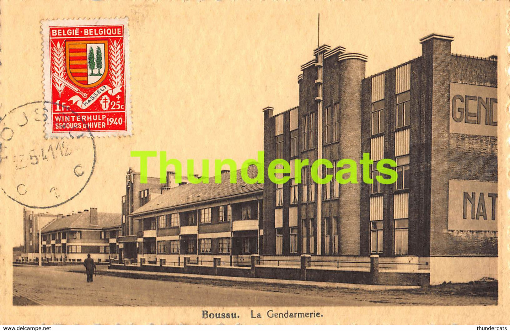 CPA BOUSSU LA GENDARMERIE - Boussu