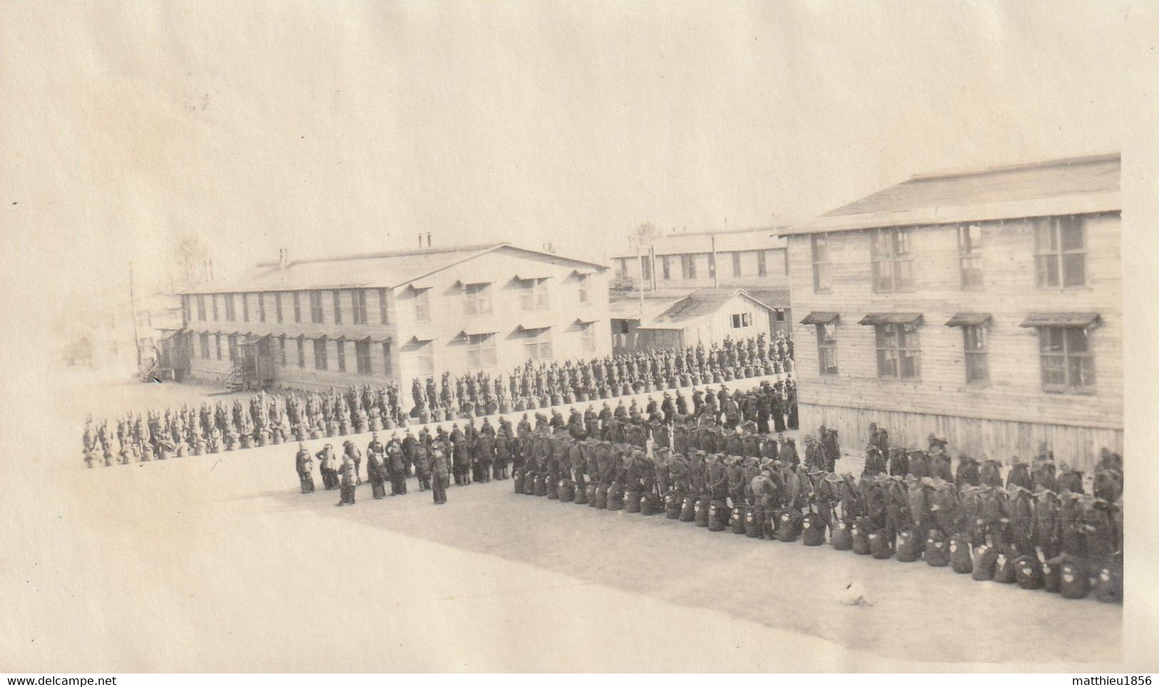 Photo 14 18 CAMP LEE (Petersburg, VA) - Soldiers Ready To Depart In France (A232, Ww1, Wk 1) - Sonstige & Ohne Zuordnung