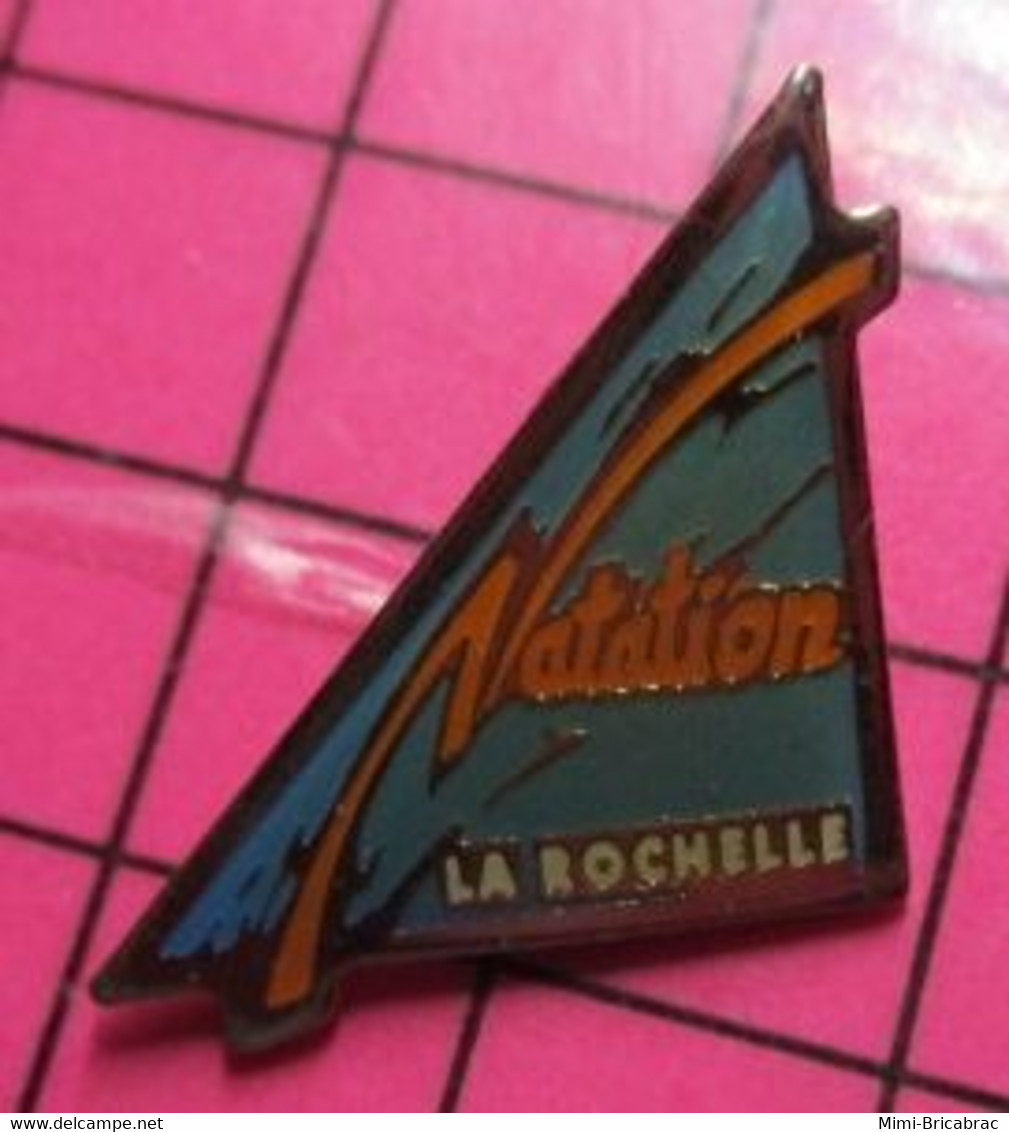 1217 Pin's Pins / Beau Et Rare / THEME : SPORTS / CLUB NATATION LA ROCHELLE - Natation