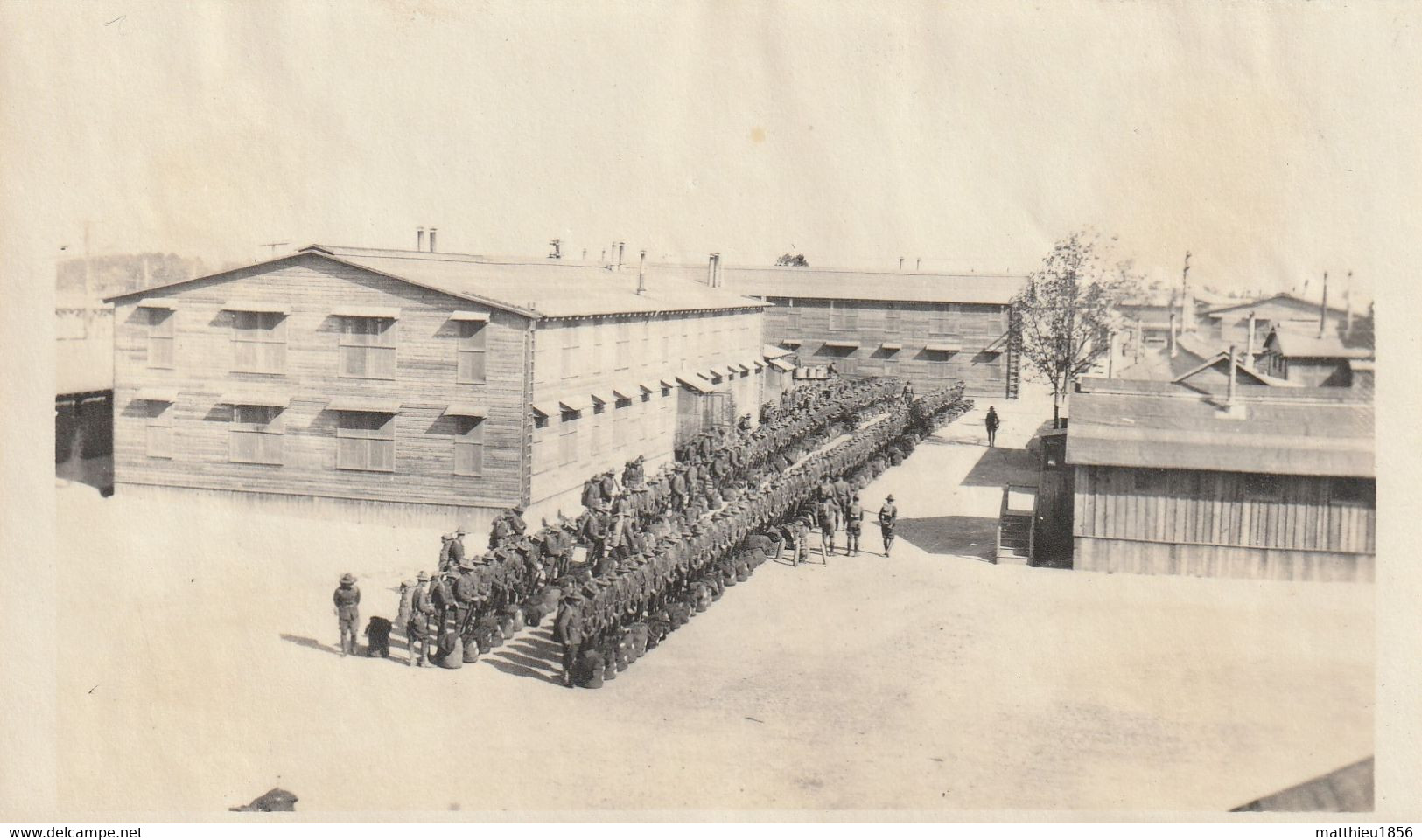Photo 14 18 CAMP LEE (Petersburg, VA) - Soldiers Ready To Depart In France (A232, Ww1, Wk 1) - Otros & Sin Clasificación