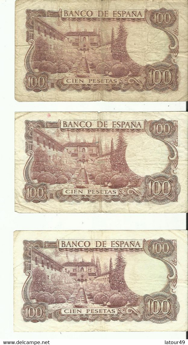 EL BANCO DE ESPANA 100 PESETAS 1970 - Verzamelingen