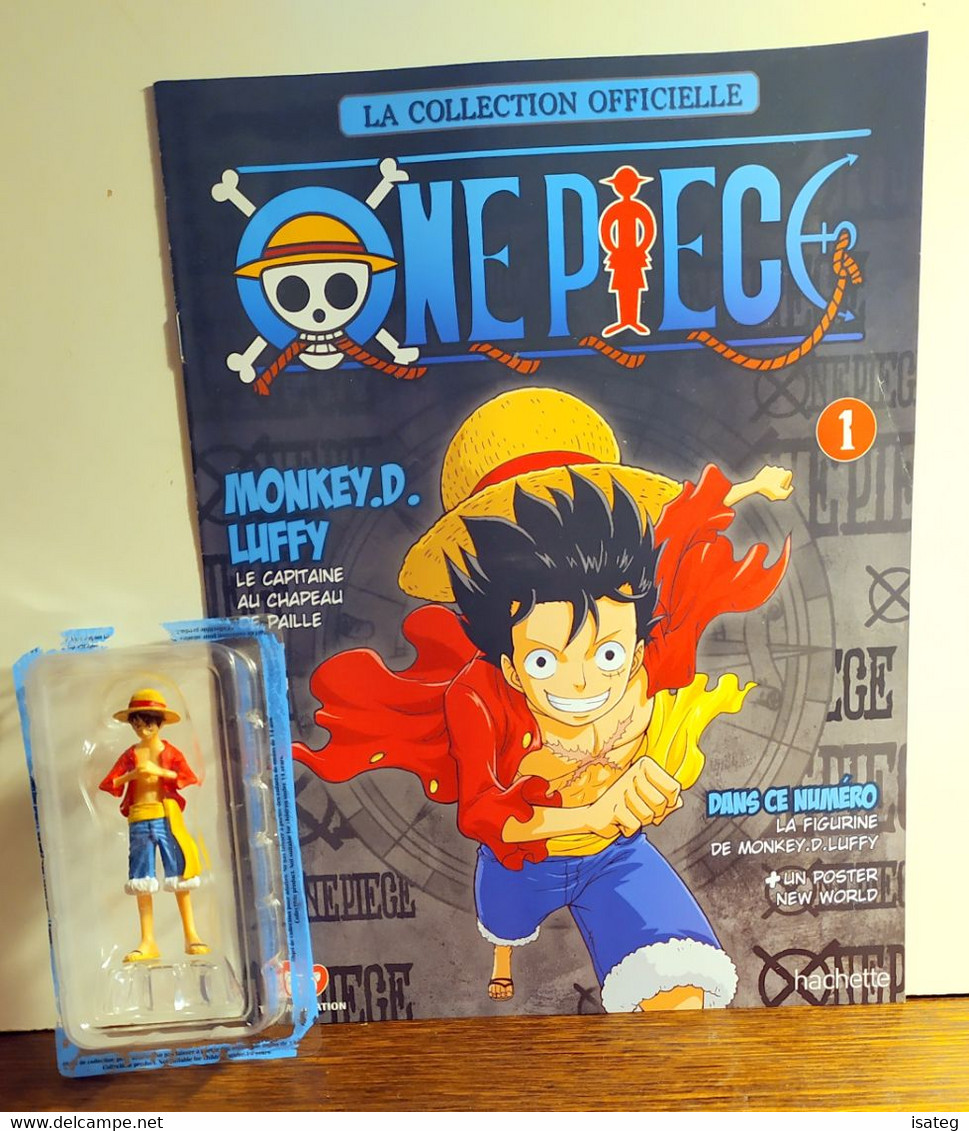 Figurine One Piece Monkey D Luffy / N°1 - Hachette - Sonstige & Ohne Zuordnung