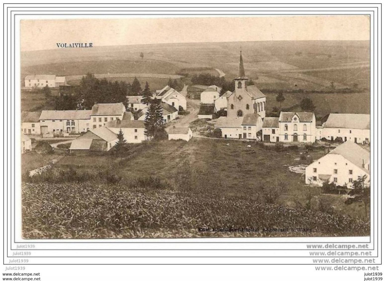 VOLAIVILLE ..-- LEGLISE ..-- Vue Du Village . - Léglise