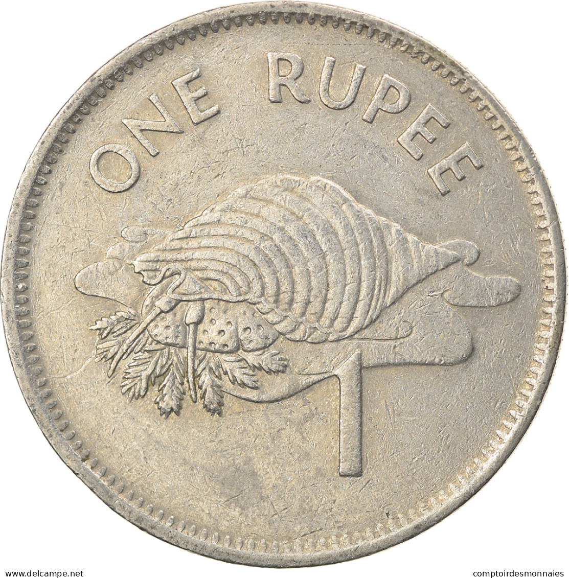 Monnaie, Seychelles, Rupee, 1982, British Royal Mint, TTB, Copper-nickel - Seychellen