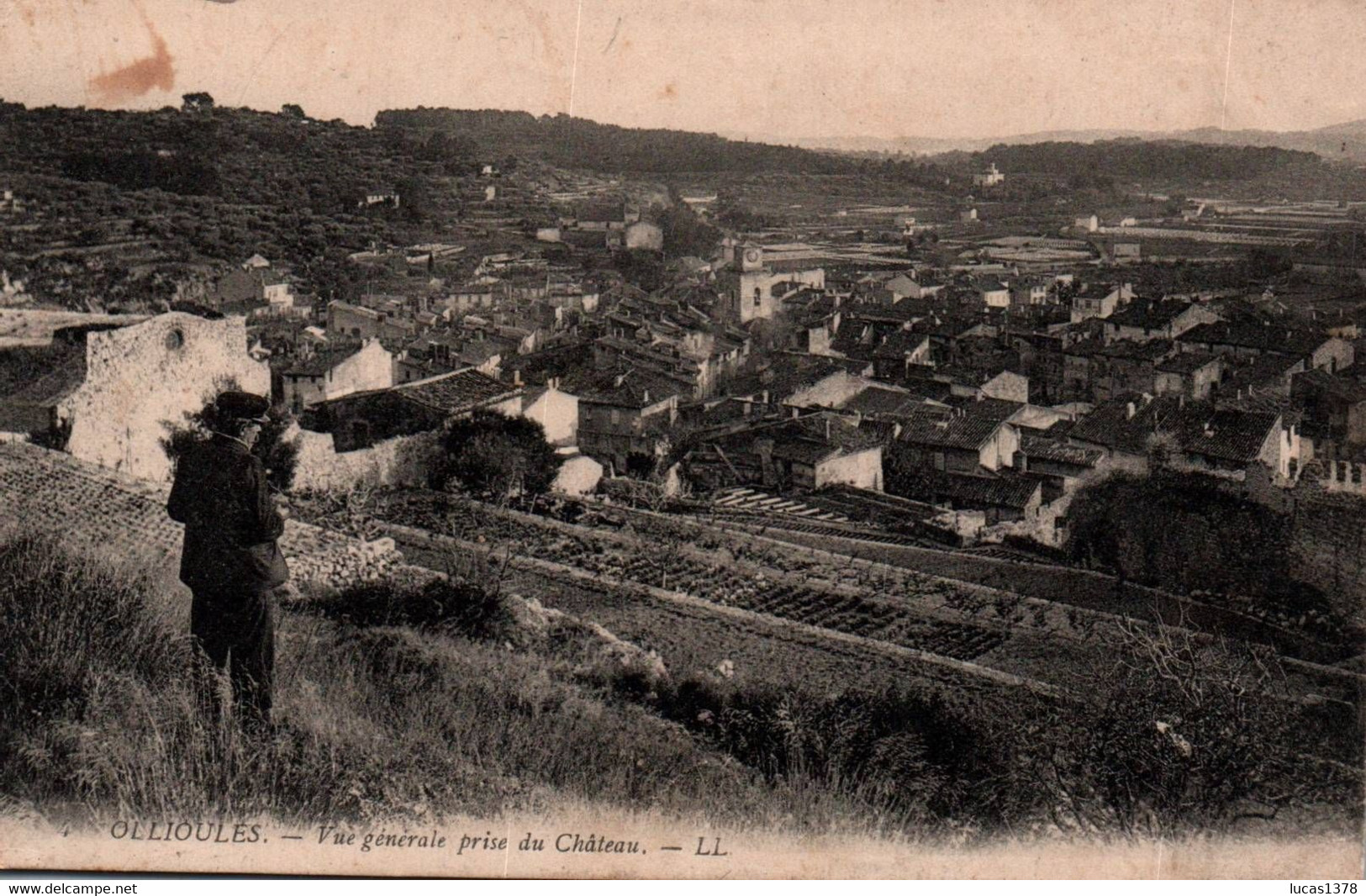 83 / OLLIOULES / VUE GENERALE PRISE DU CHATEAU / LL 4 - Ollioules