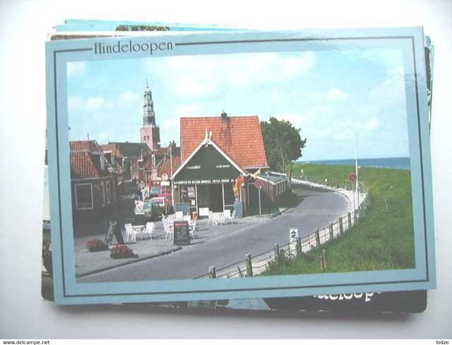 Nederland Holland Pays Bas Hindeloopen Met Leuk Panorama - Hindeloopen