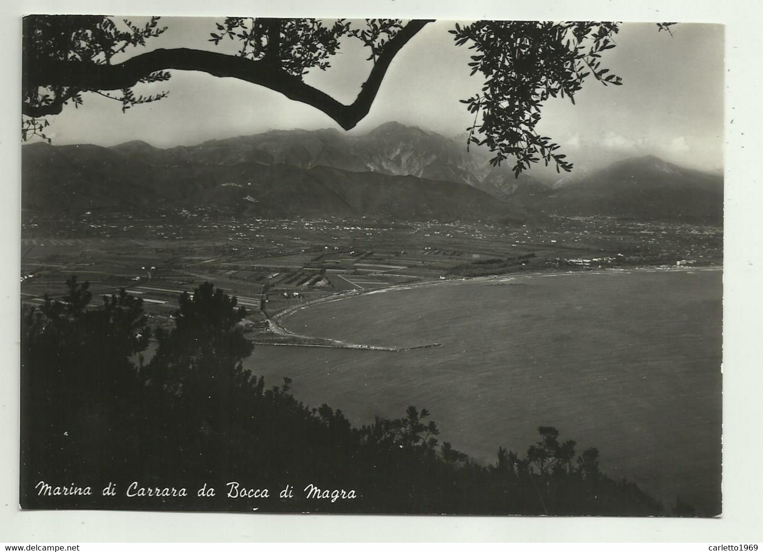 MARINA DI CARRARA DA BOCCA DI MAGRA  VIAGGIATA   FG - Carrara