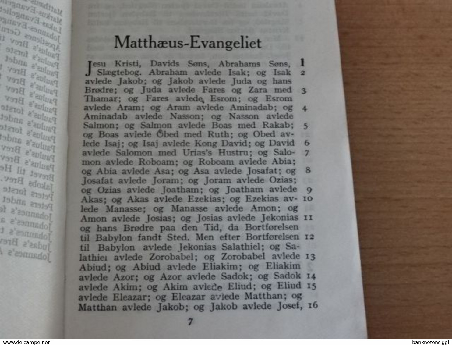 DET Nye Testament Kobenhaven 1907