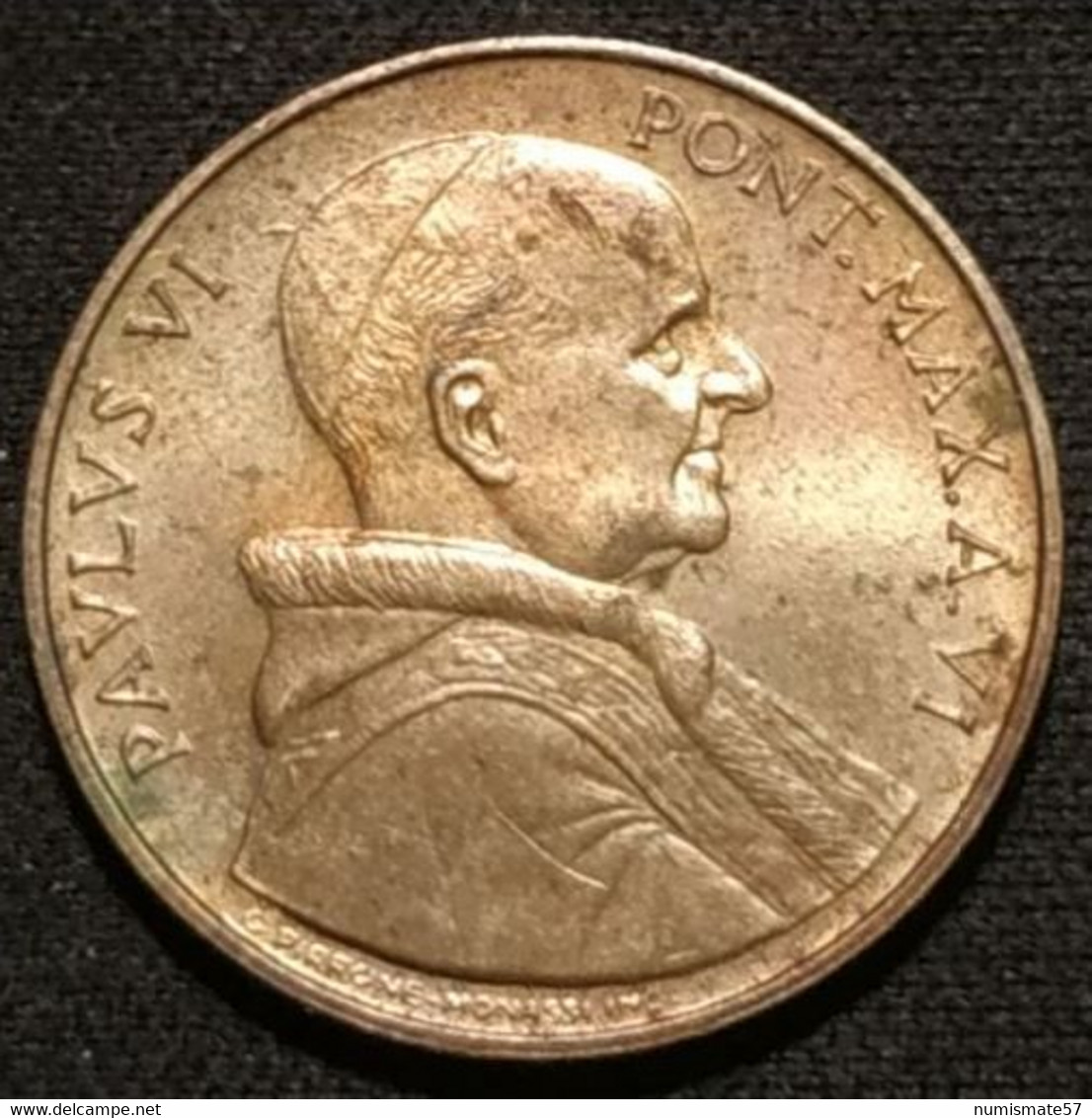 VATICAN - VATICANO - 20 LIRE 1968 - Paul VI - KM 104 - Vatican