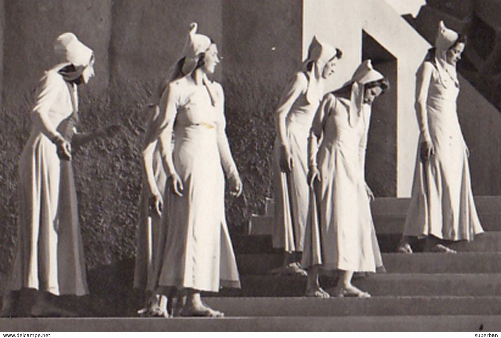 ITALIA - TEATRO GRECO Di SIRACUSA : ECUBA Di EURIPIDE - 1939  - CARTE VRAIE PHOTO / REAL PHOTO POSTCARD (ah856) - Theatre