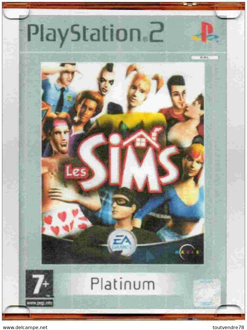 PS05 : Jeu Playstation 2 "Les SIMS" Platinium - Playstation 2