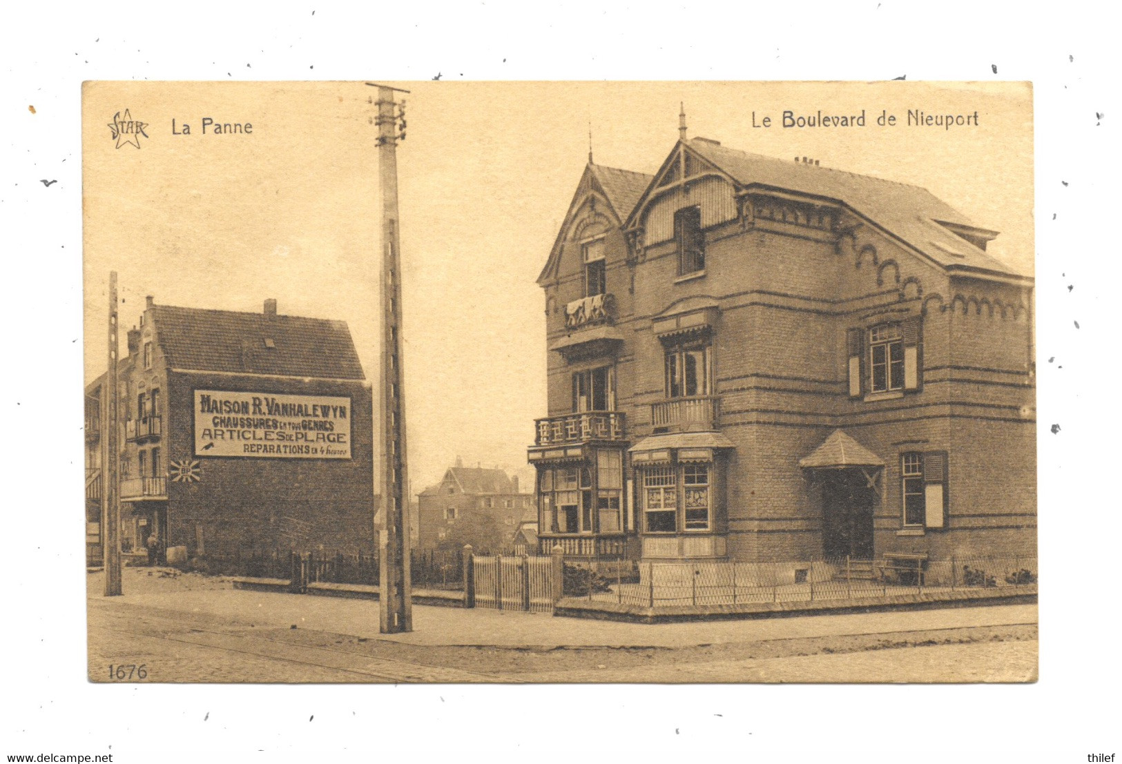 La Panne NA150: Le Boulevard De Nieuport 1928 - De Panne