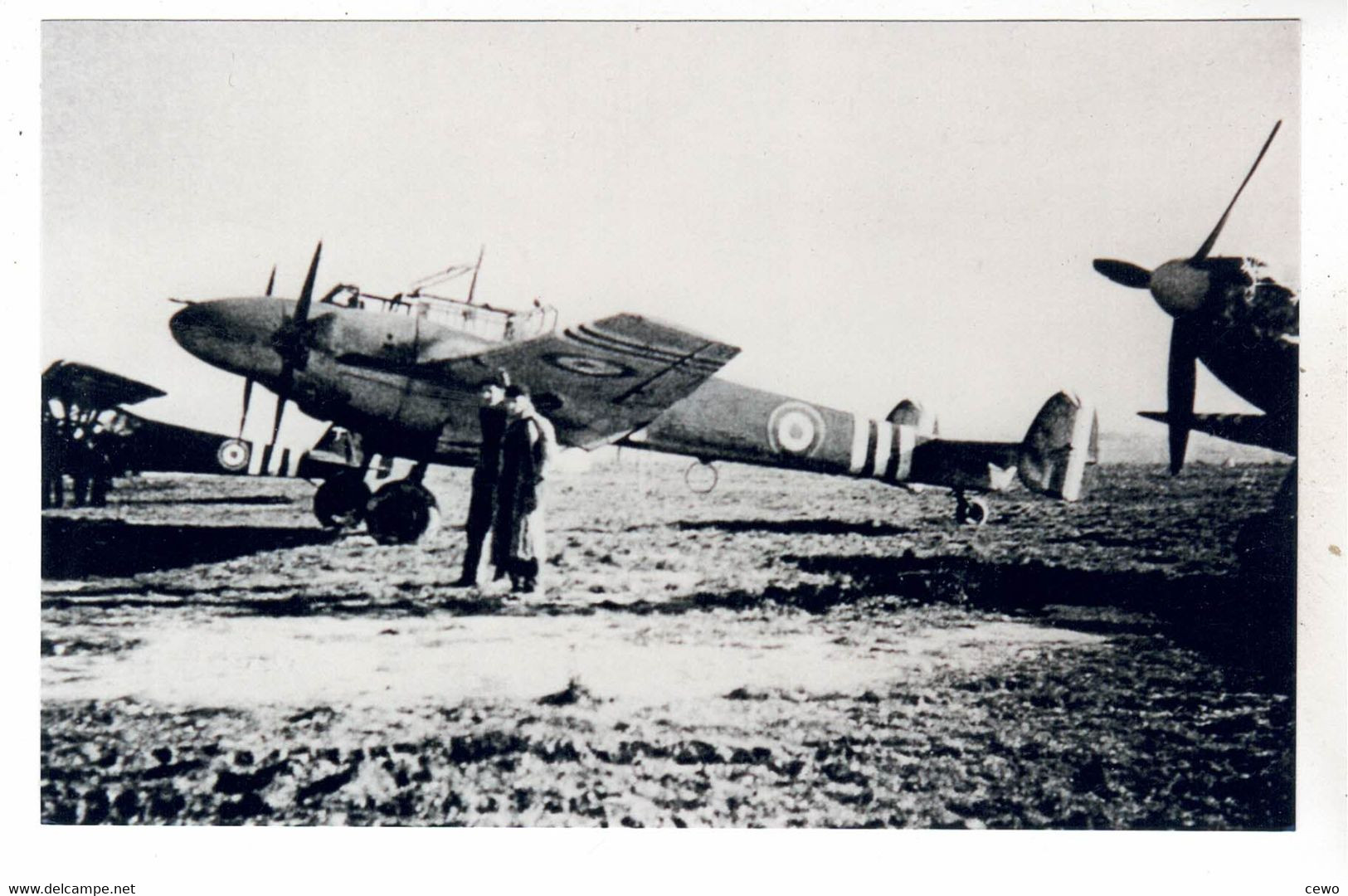 PHOTO AVION  AVIATION  MESSERSCHMITT BF 110 FRANCAIS - Aviation