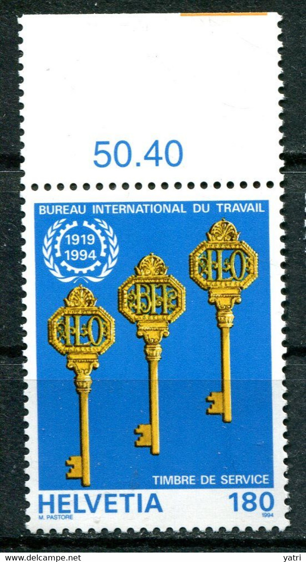 Svizzera (1994) - ILO / BIT - Mi. 110 ** - IAO