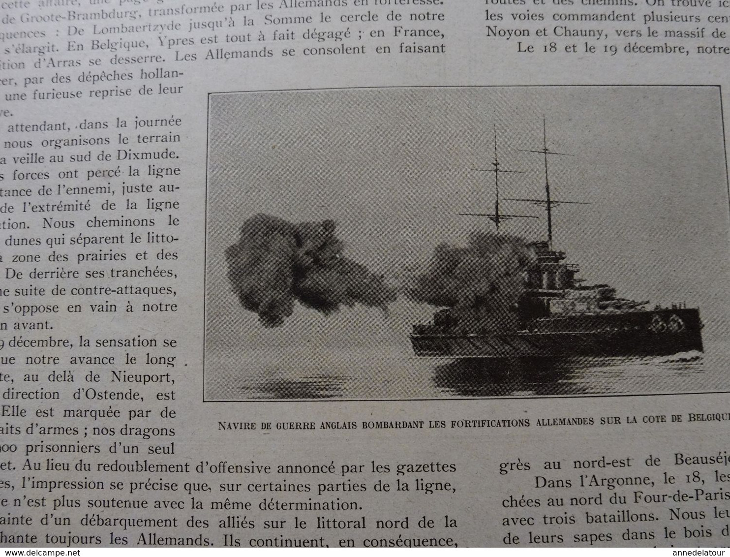 1914 LPDF:Joffre, Soppe-le-H,Ballon, Zislin,Canimobile, Gros Canons,Les Belges,Estaires,Lunéville,Blesmes, Faremont;etc - Français