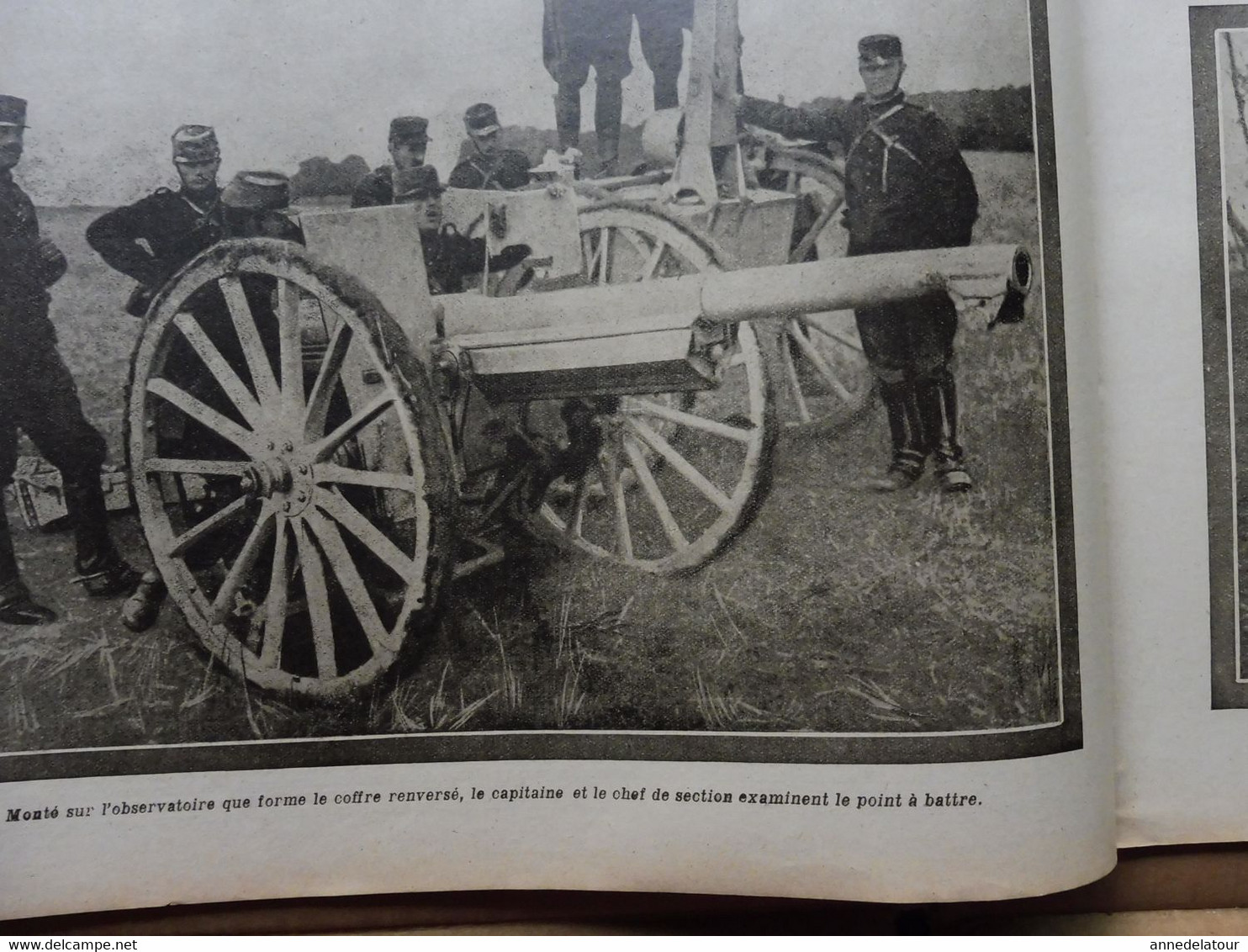 1914 LPDF:Soldats belges, Notre canon75, Dannemarie, Pervyse, Nieuport, Thielt, Heiltz-le-Maurupt, Namur, Charleroi, etc