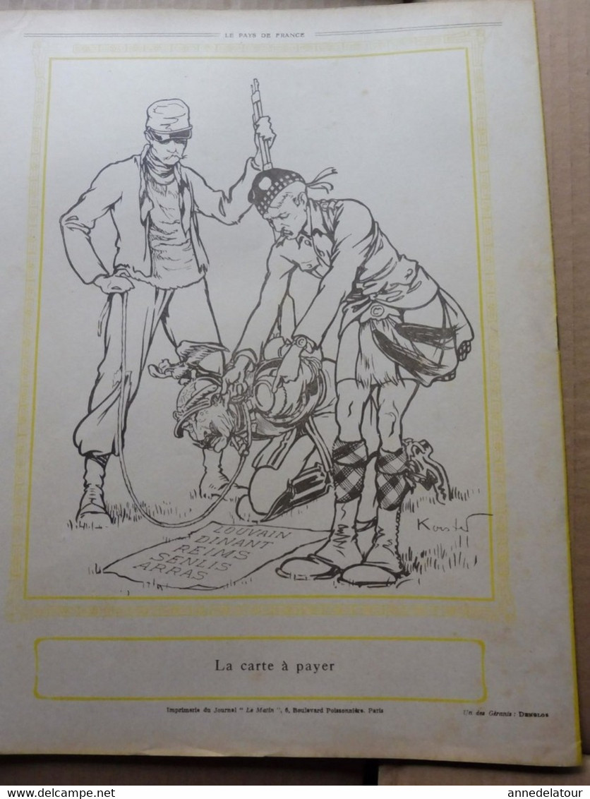 1914 LPDF: Soldats-cyclistes belges à Furnes, Marie de Nassau, Aviation, Nos africains, Nogeon, Cuvergnon, Termonde ,etc