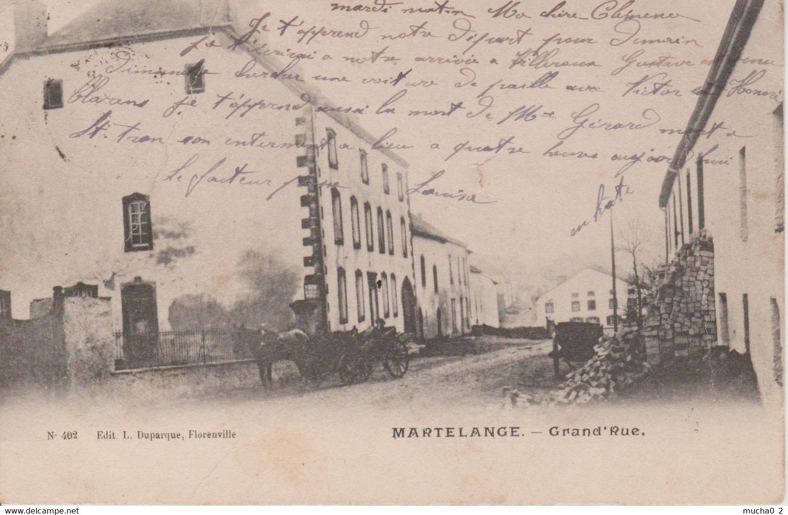 MARTELANGE - GRAND' RUE - Martelange