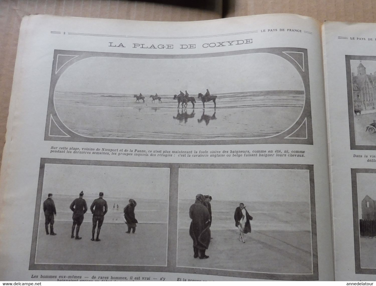 1914 LPDF: En Belgique, Coxyde, Furnes,Nieuport, Pervyse, Raon-l'E, Albert, Colincamps, Becordel, Gourgançon, Reims, Etc