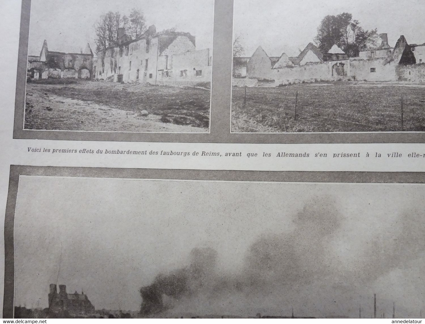 1914 LPDF: En Belgique, Coxyde, Furnes,Nieuport, Pervyse, Raon-l'E, Albert, Colincamps, Becordel, Gourgançon, Reims, Etc