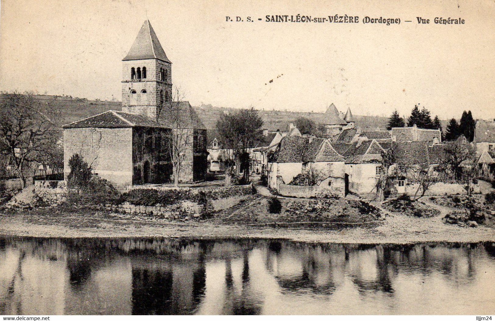 - 24 - ST-LEON-sur-VEZERE - Vue Générale (1925) - - Otros & Sin Clasificación