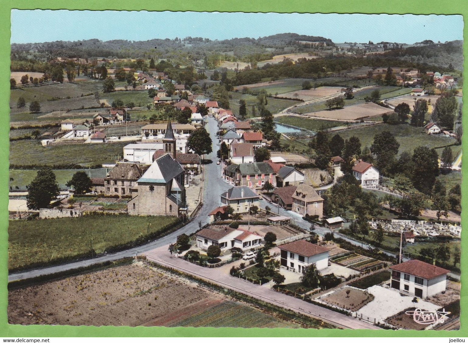 Belle CPSM LEYME Vue Générale Aérienne 46 Lot - Sonstige & Ohne Zuordnung