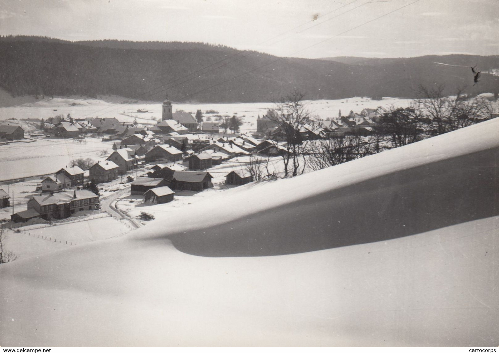 25 - Mouthe - Un Beau Panorama Du Village En Hiver - Mouthe