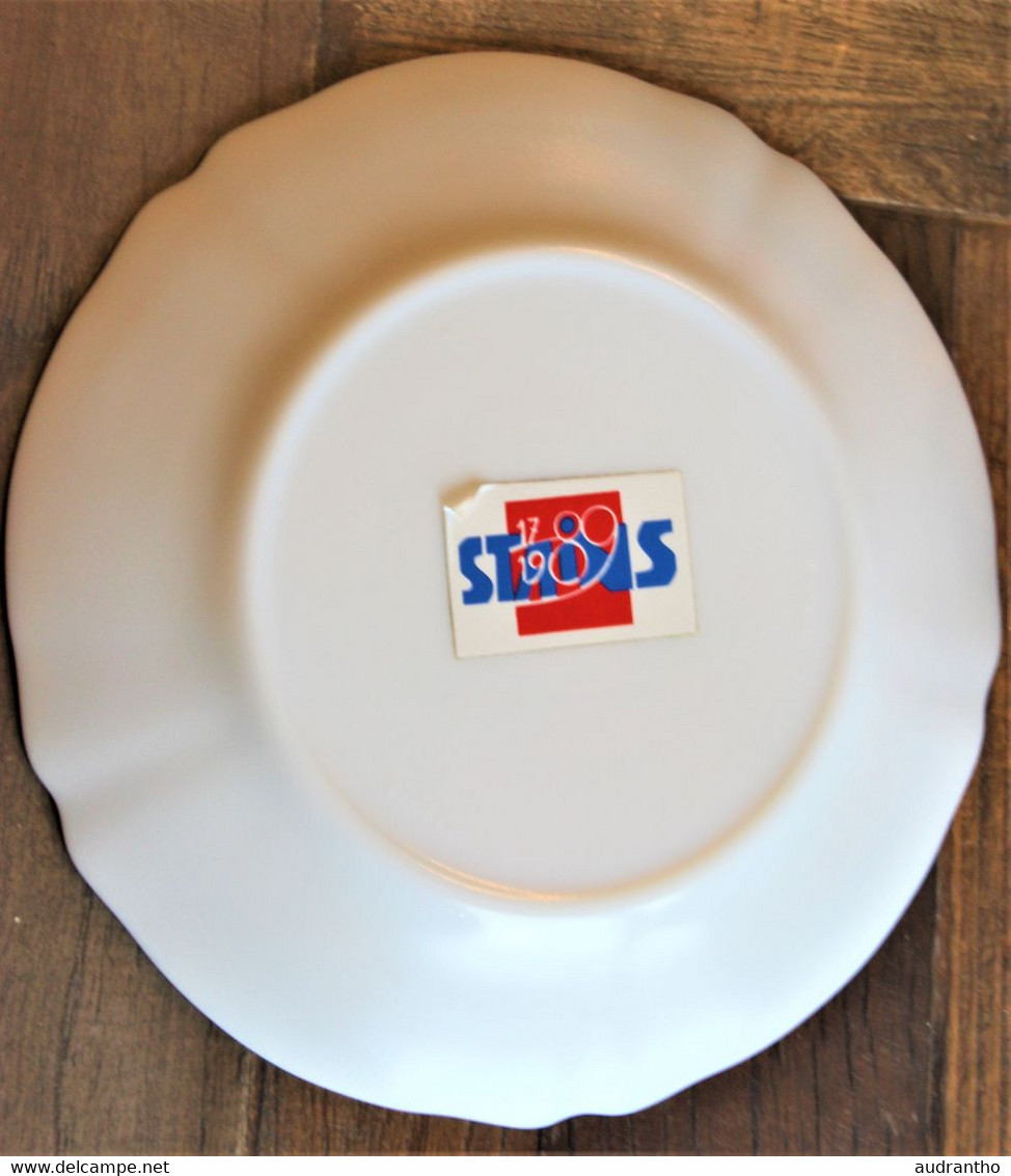 Assiette 1989 "la Révolution Française" STAINS Arcopal - Teller