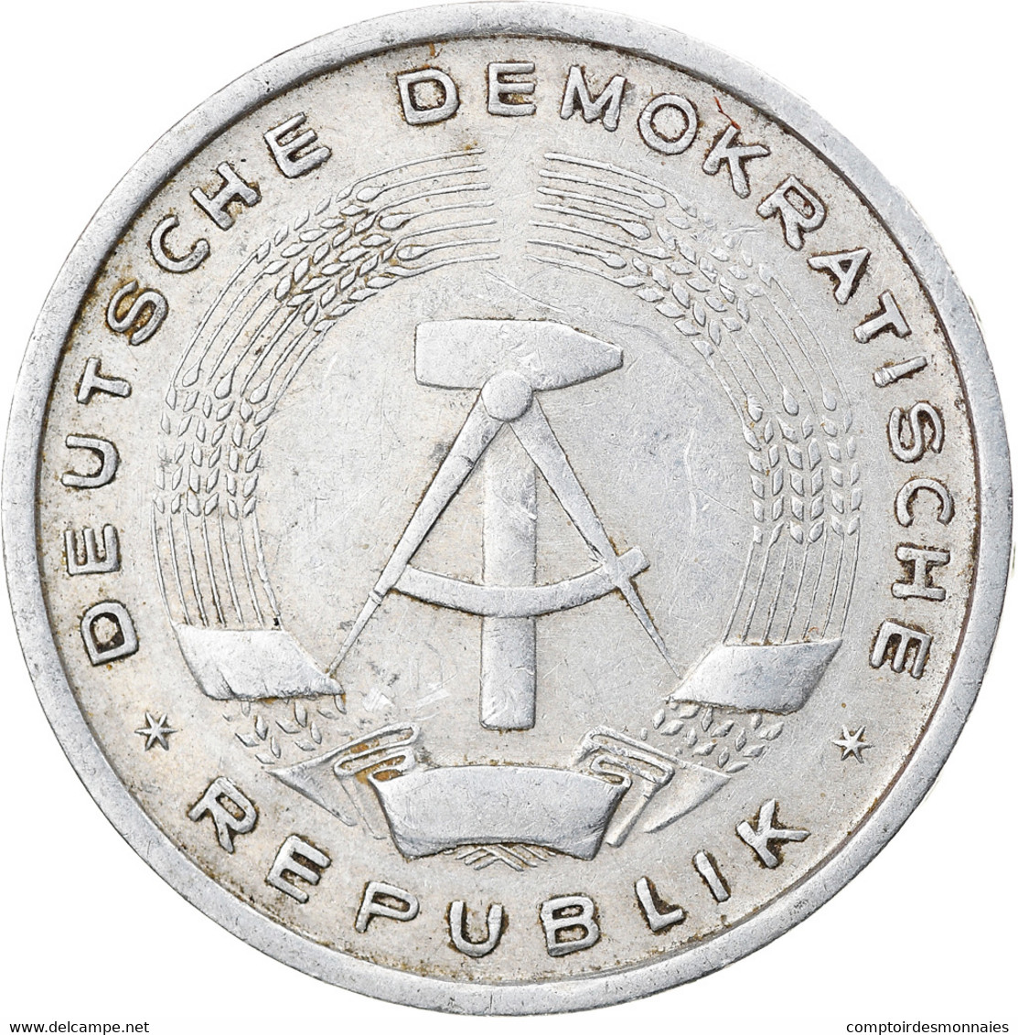 Monnaie, GERMAN-DEMOCRATIC REPUBLIC, Mark, 1956, Berlin, TTB, Aluminium, KM:13 - 1 Marco