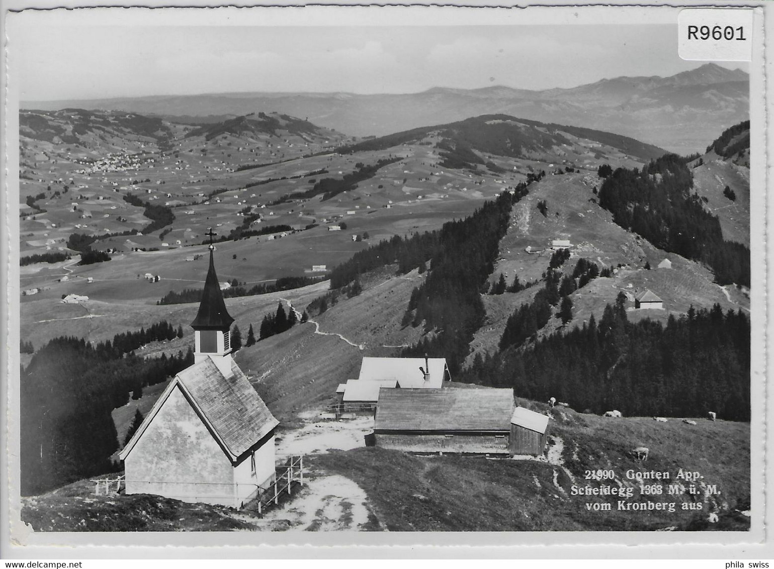 Gonten App. Scheidegg Vom Kronberg Aus - Kronberg