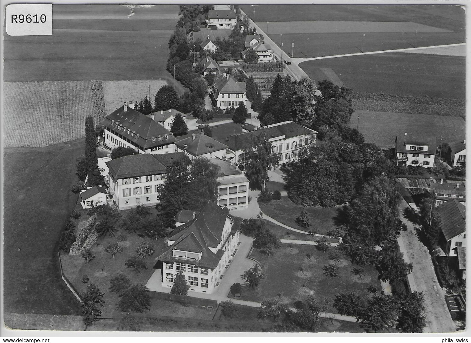 Flugaufnahme Bezirksspital Langenthal - Langenthal