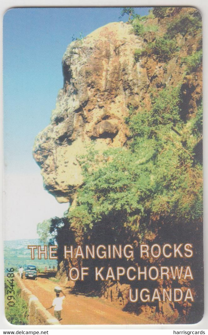 UGANDA - The Hanging Rocks Of Kapchorwa , 20 U, Tirage 150.000, Used - Uganda