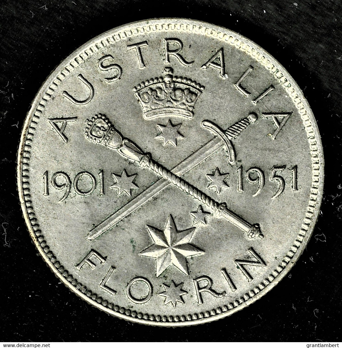 Australia 1951 Jubilee Florin - Florin