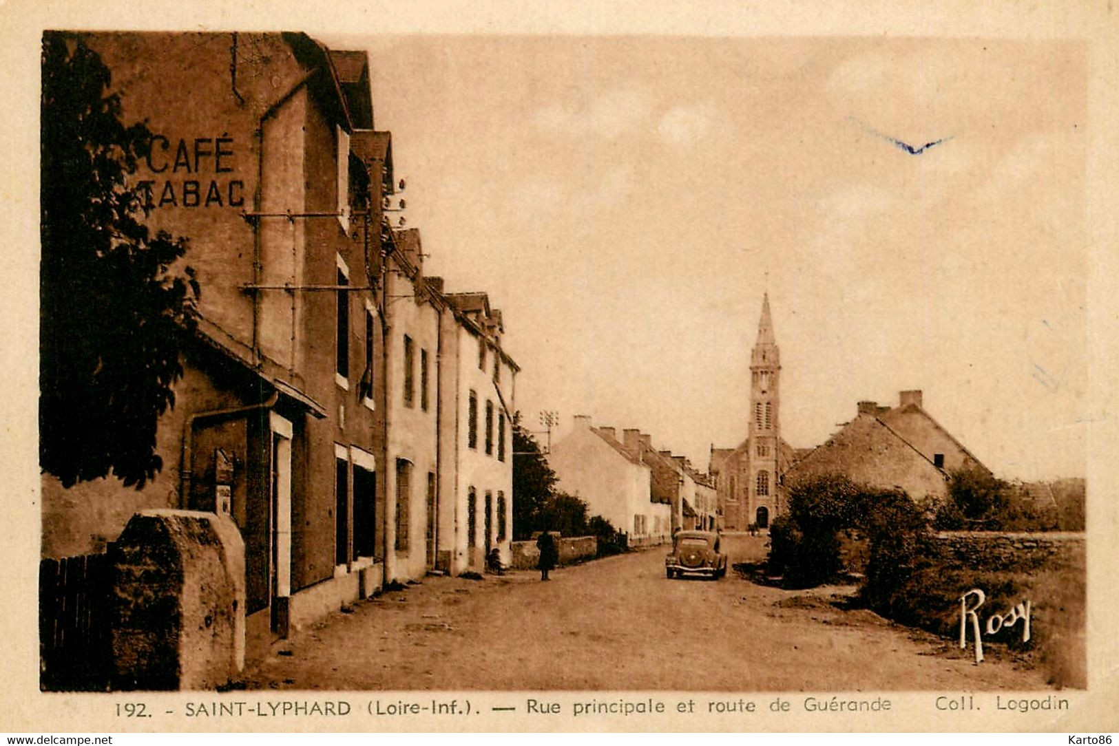 St Lyphard * Débit De Tabac Tabacs TABAC Café , Rue Principale Et Route De Guérande * Auto - Saint-Lyphard