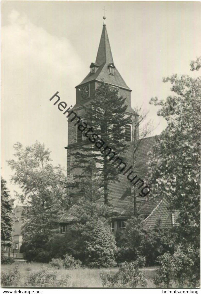 Berlin-Wilhelmshagen - Kirche - Foto-AK Grossformat - Verlag H. Sander Berlin - Rückseite Beschrieben - Treptow