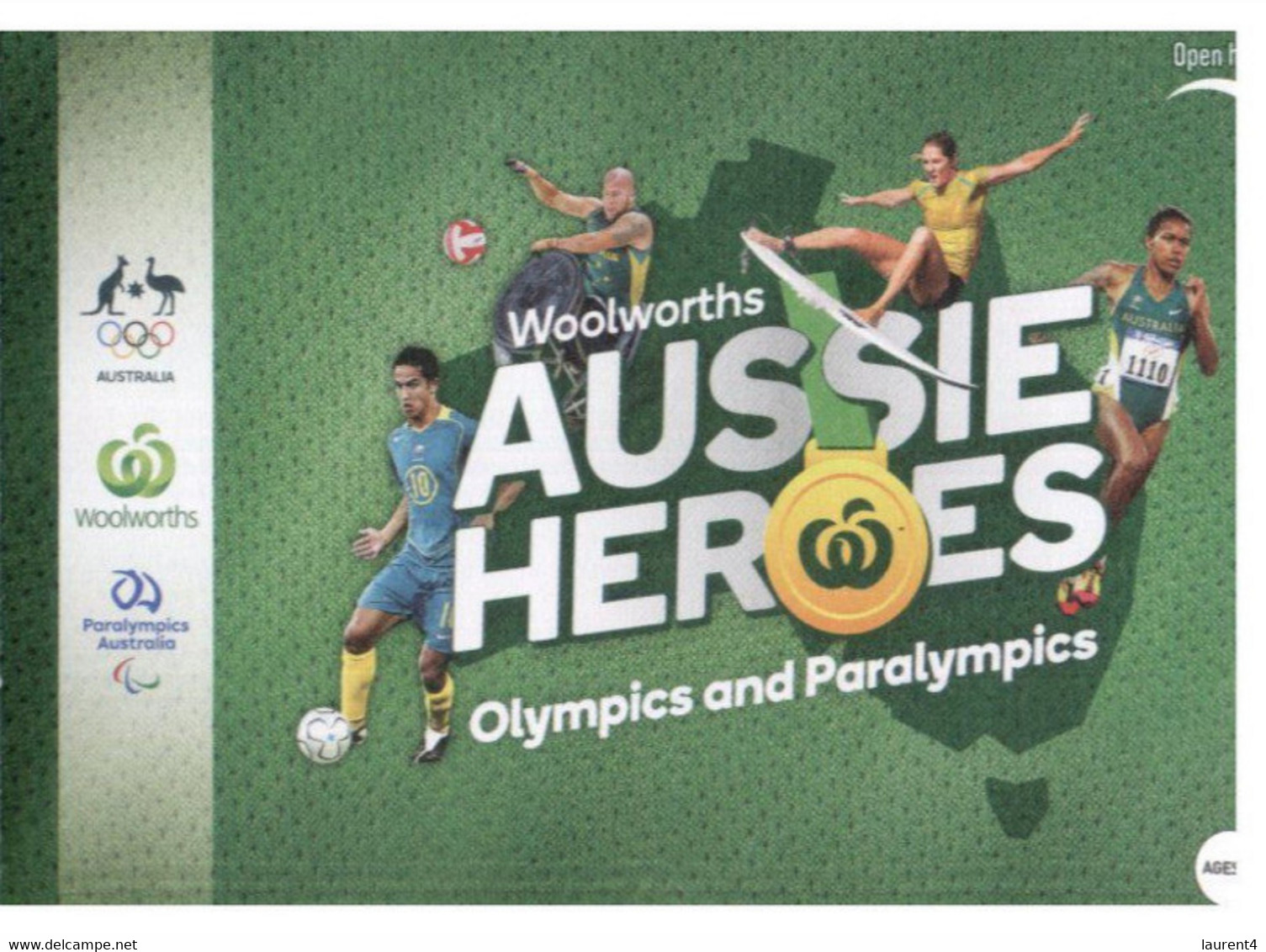 (WW 17A) Australian Aussie Heroes - Olympic & Paralympic Games 2020 (part Of Collectable Supermarket) Handball - Handball