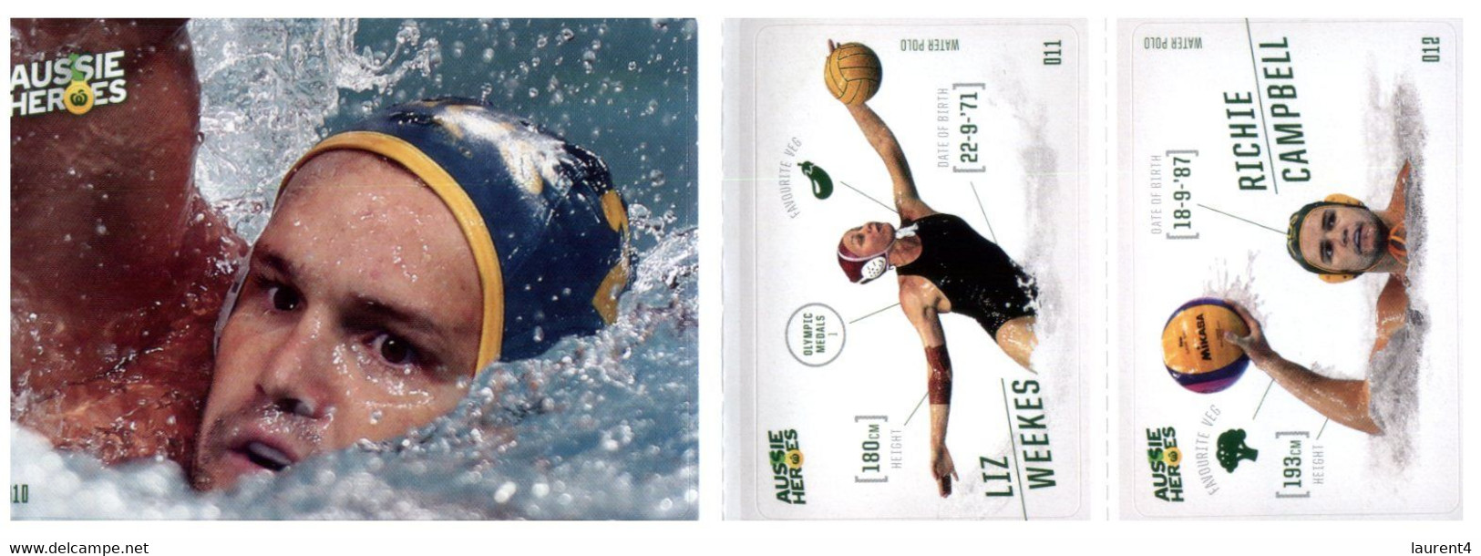 (WW 17A) Australian Aussie Heroes - Olympic & Paralympic Games 2020 (part Of Collectable Supermarket) Water Polo - Sonstige & Ohne Zuordnung