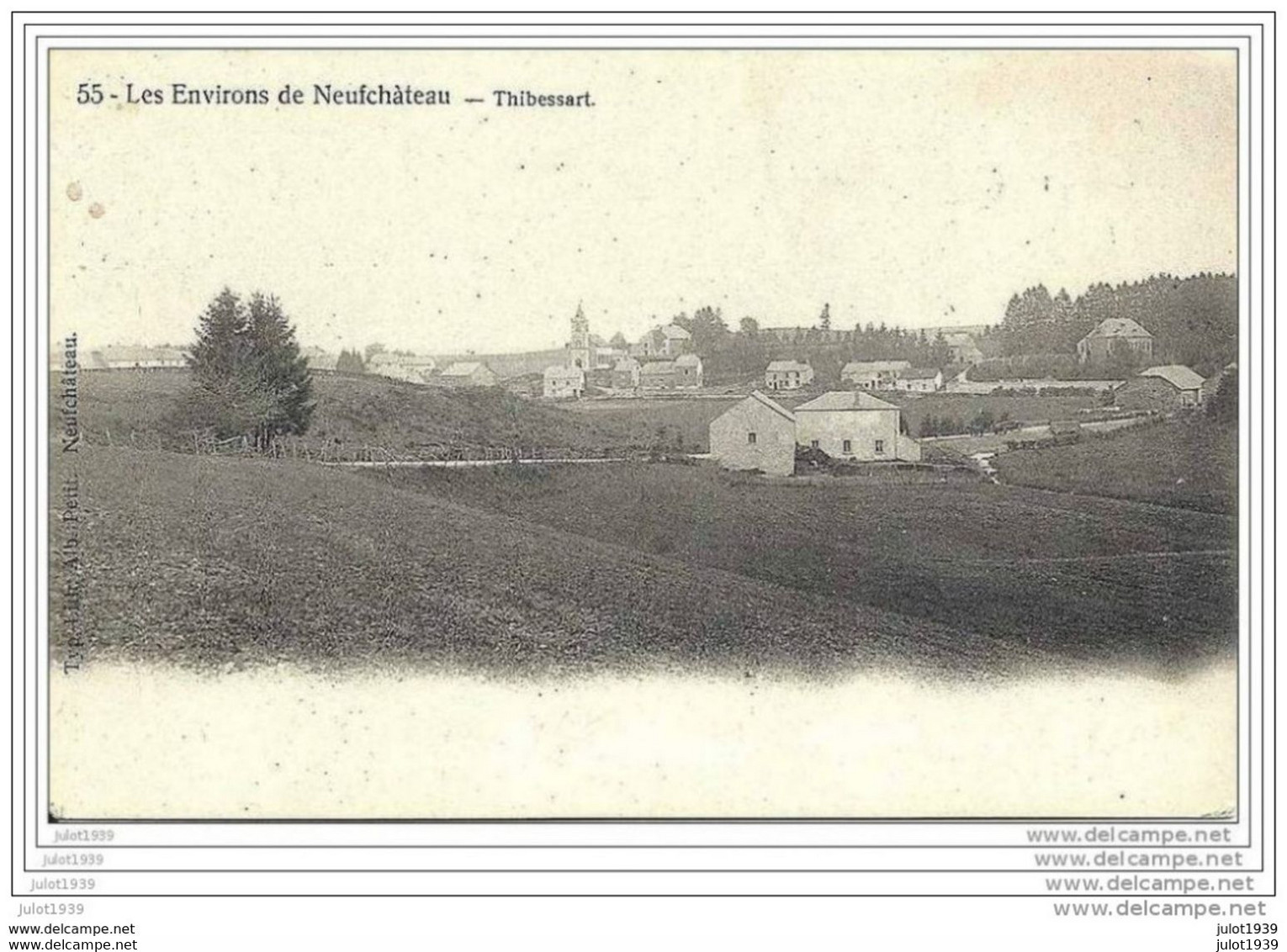 THIBESSART ..-- LEGLISE ..-- Le Village . - Leglise