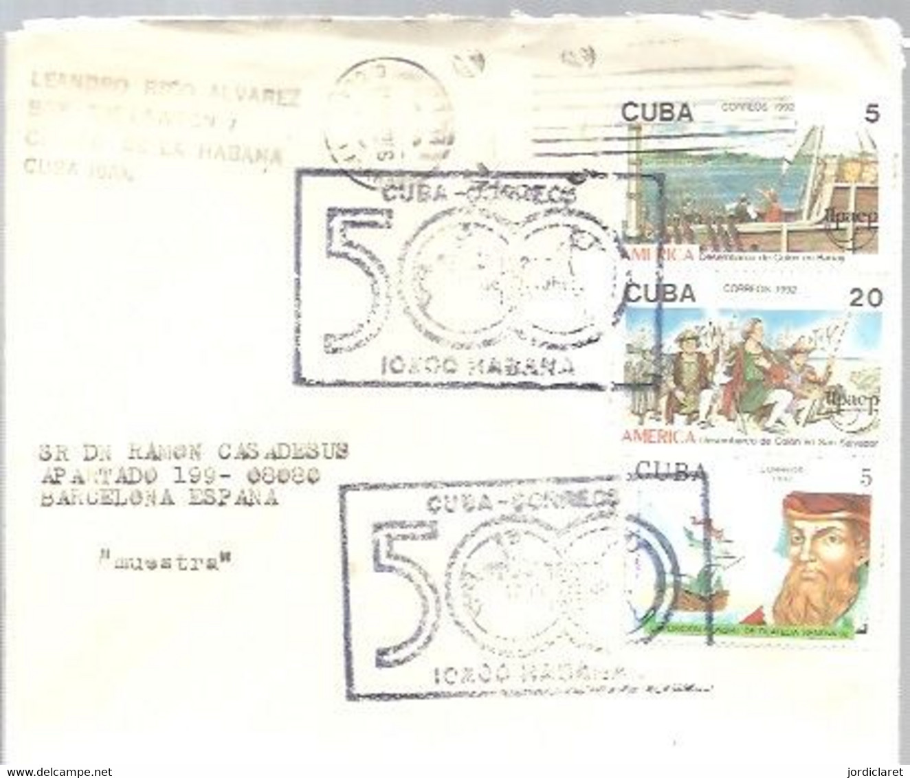 CARTA    1992 - Storia Postale