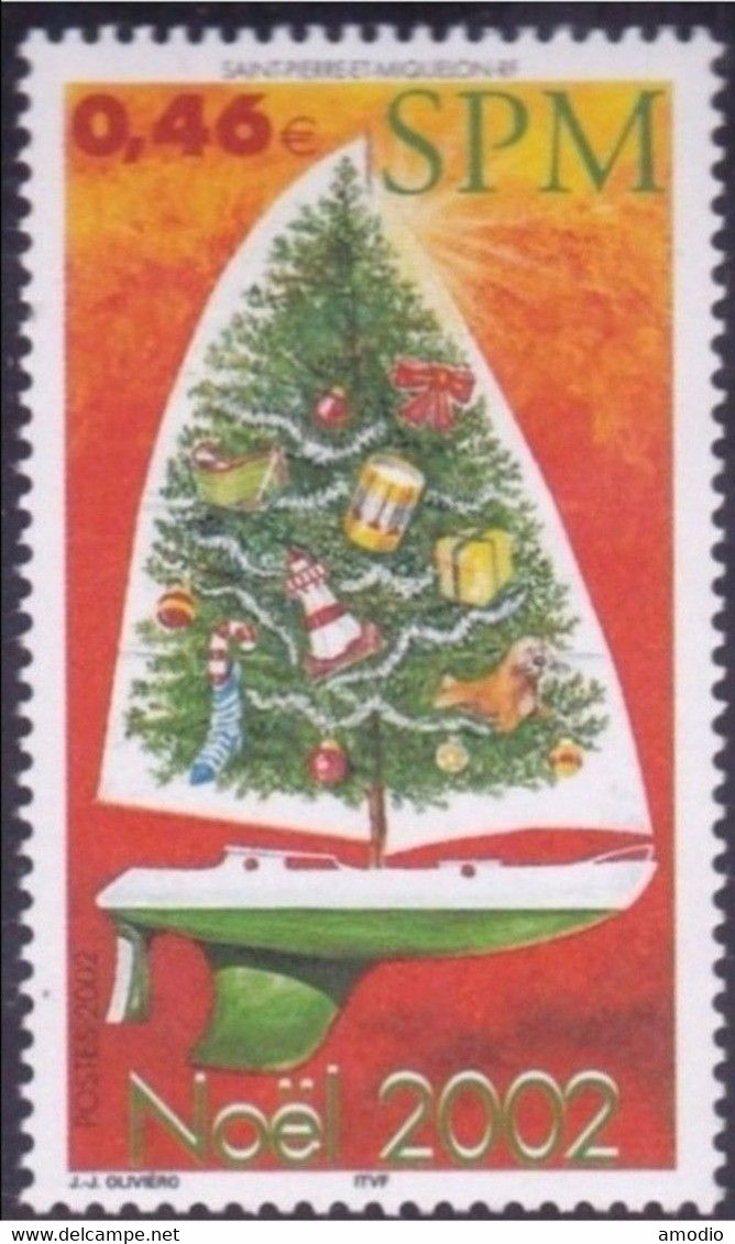 Saint Pierre Et Miquelon YT 787 N** Cote 1.80 - Used Stamps
