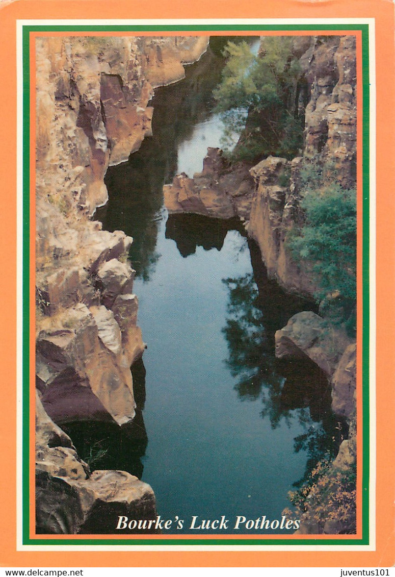 CPSM Swaziland-Bourke's Luck Potholes-Mpumalanga-Beau Timbre    L819 - Swaziland