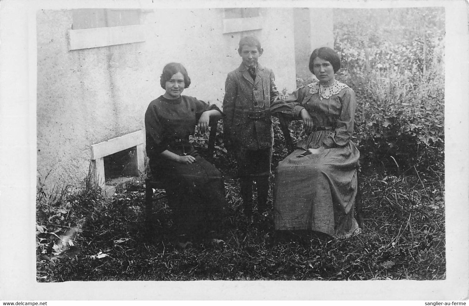 CPA 31 LOT DE 2 CARTES PHOTO SITUEE AU VERSO FRONTIGNAN DE LA HAUTE GARONNE - Other & Unclassified